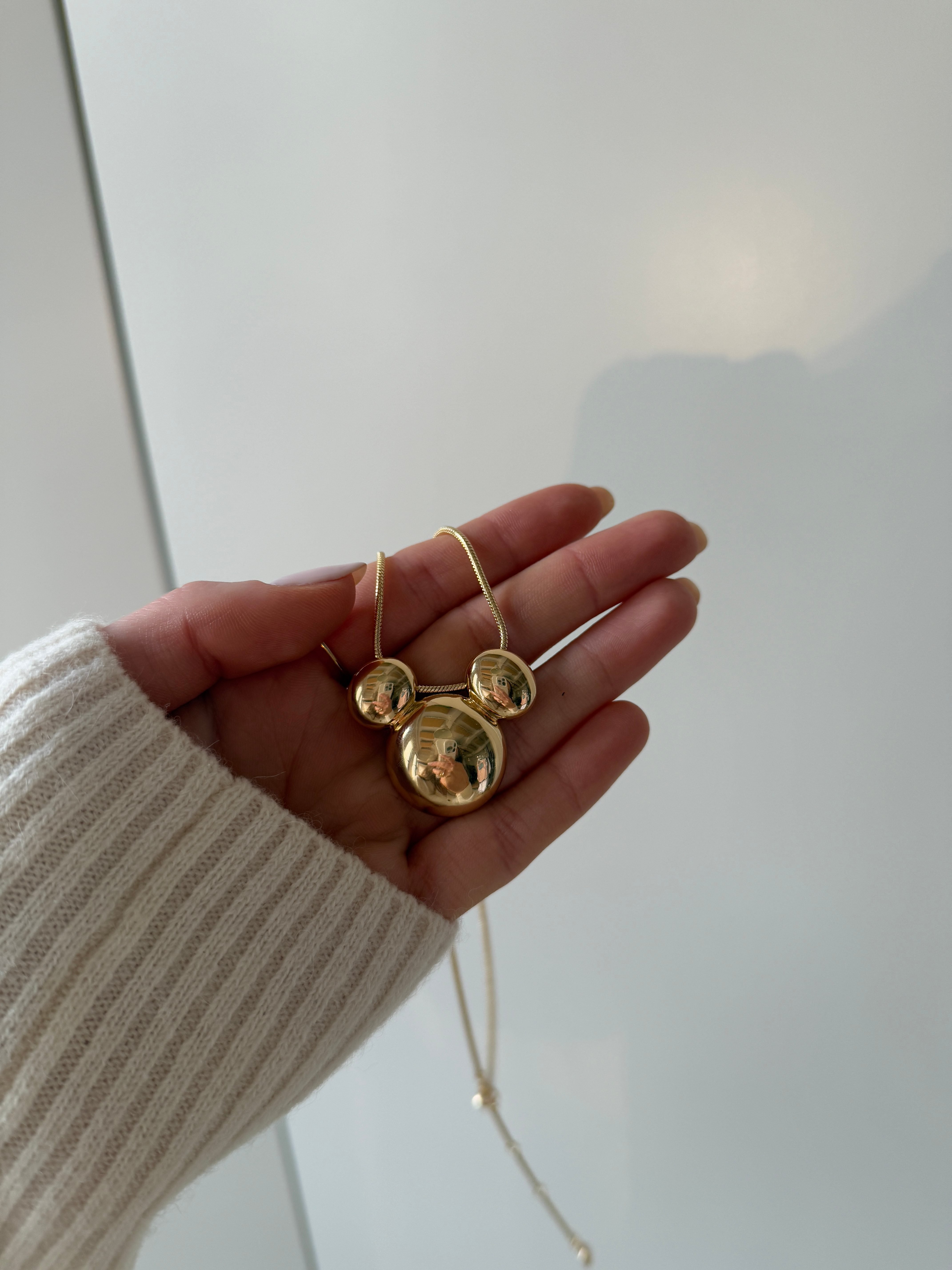 Disney Mickey Mouse Bubble Necklace - Gold – Disney Mickey