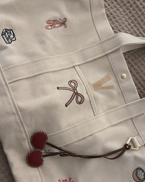 Custom Icon Tote - Natural