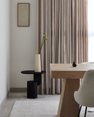 Ridge 66" Bleached Oak Desk with Drawer - image 9 of 13