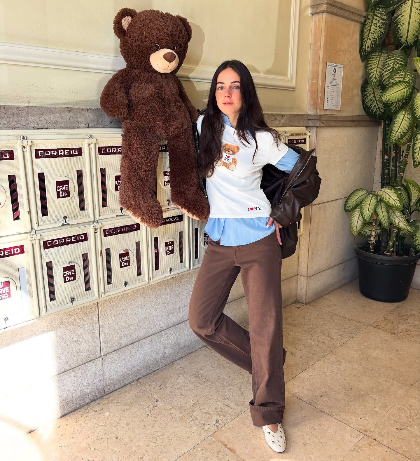 日本から撤退【 Stradivarius 】I LOVE N.Y コラボTシャツベアー I love NY bear T-shirt - Women's fashion | Stradivarius