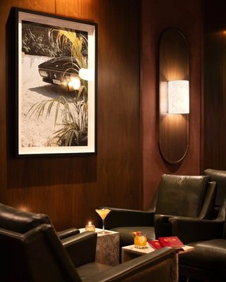 T Tall Marble Side Table - image 13 of 16