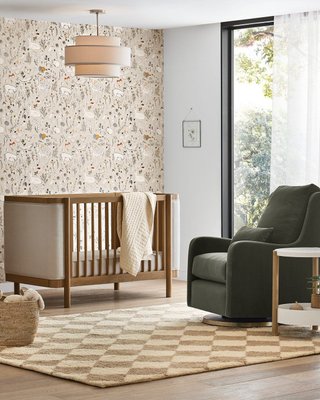 Redondo Upholstered Wood Convertible Crib - image 11 of 12