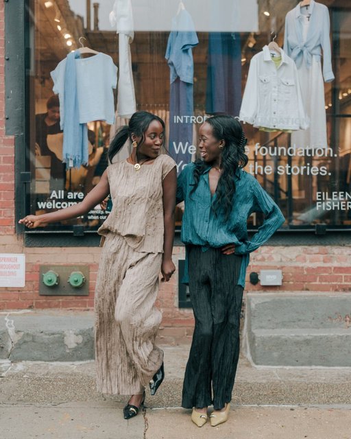 Crushed Silk Wide-Leg Pant