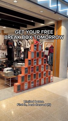 GET YOUR FREE BREAK BOX 📦🥊

👇STORES & DATES BELOW 👇
VIC - Highpoint | 11 April 12PM
QLD - Pac Fair | 12 April 12PM
WA - Karrinyup | 13 April 11AM (UPDATED TIME!)
NSW - Miranda | 14 April 12PM
NSW - Parramatta | 15 April 12PM

Each box contains a Factorie hoodie + a chance to win x1 $100 Factorie gift card (5 per store!)

Limited boxes. First in, best dressed!

No rules, just hoodies & force required 🫣