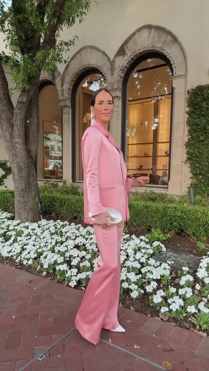 DENNY BOYFRIEND BLAZER in DUSTY ROSE | ALICE + OLIVIA