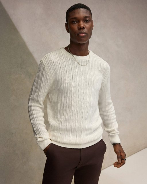 Carrey Crew Neck Cable Knit
