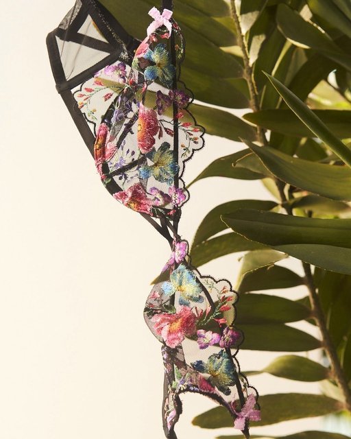 A little embroidery never hurt anybody. For a limited time, Buy 2, Get 1 Free ALL Bras.