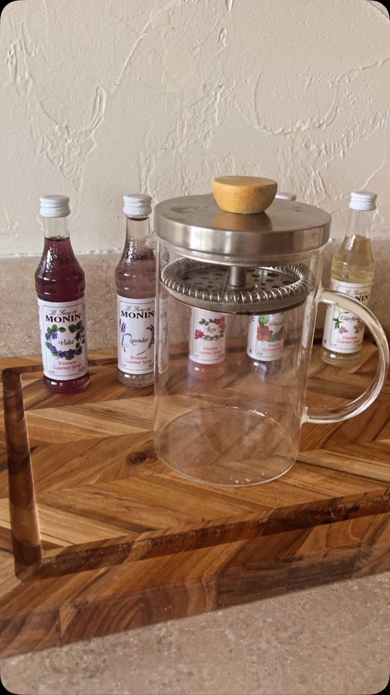 Monin Mini Floral Syrup Collection 5 Pack - World Market