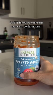 deinfluencing you from buying another coffee cup, just use a wide mouth pasta sauce jar. happy earth day!