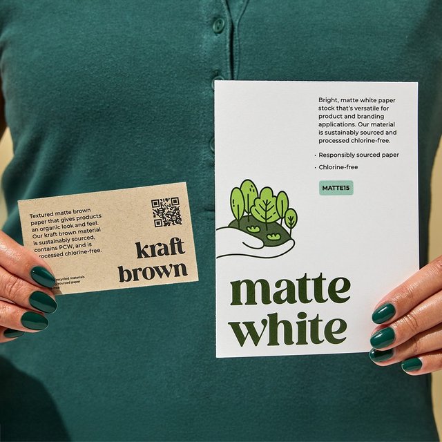 Obsessed with the details? So are we. See what’s possible with Avery eco-friendly cards that work as hard as you do.