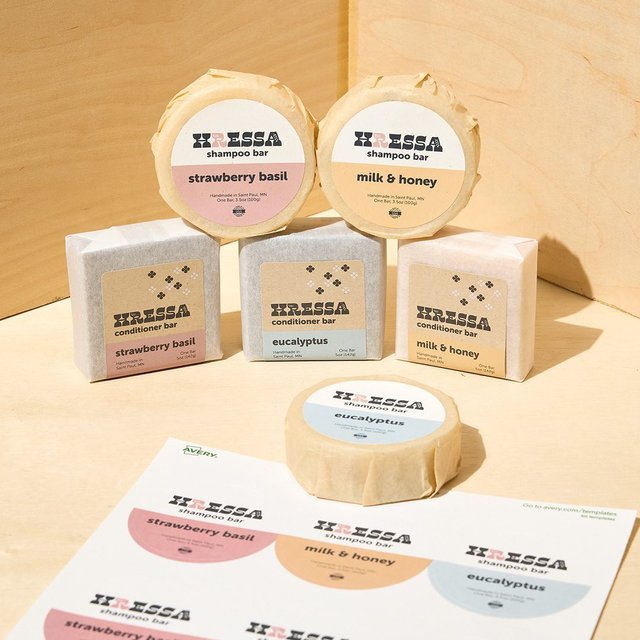 Kraft and hemp labels are great eco friendly options for your brand 🍃❤️