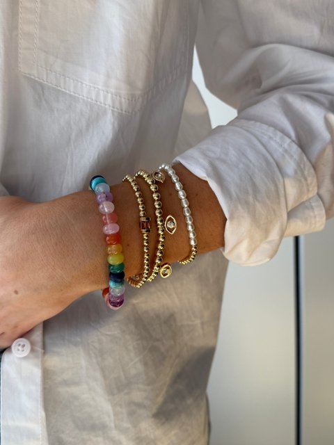 Marjorie Beaded Bracelet - Multi