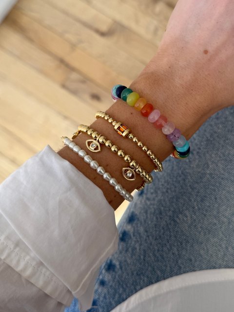 Marjorie Beaded Bracelet - Multi