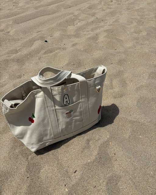 Custom Icon Tote - Natural