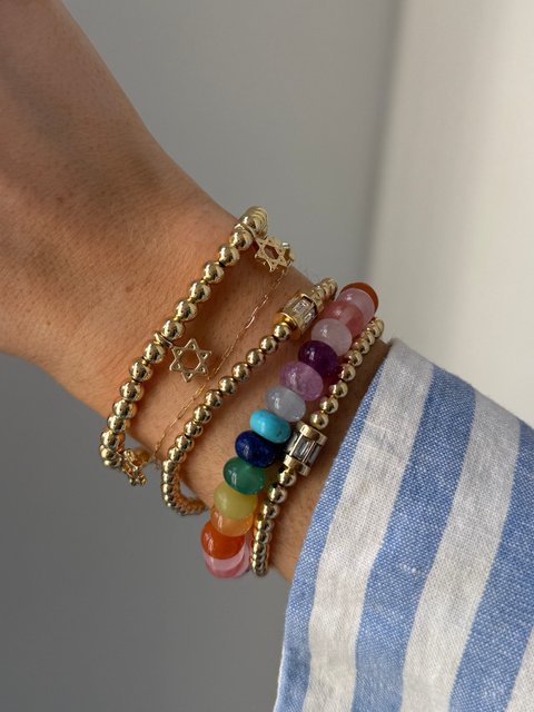Marjorie Beaded Bracelet - Multi