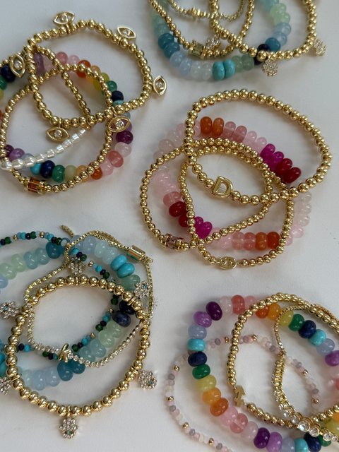 Marjorie Beaded Bracelet - Multi