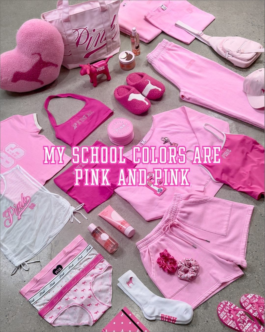 PINK: Cute Bras, Bikinis, Panties & More