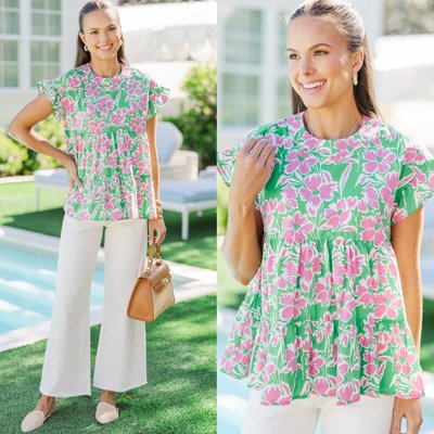 Laid-back and lovely in the prettiest green! Style it with shorts or jeans for a relaxed day out or casual dinner!

$38 >> Hear Your Call Green Babydoll Top 

#shopthemint #boutique #onlineshopping #styledaily #getthelook #everydayfashion