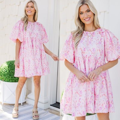 Full of charm and made for feel-good days! Wear it to church, a family gathering, or out to lunch with friends!

$49 >> Oh So Thankful Pink Floral Babydoll Dress 

#shopthemint #boutique #onlineshopping #styledaily #getthelook #everydayfashion