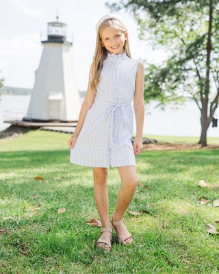 💙 Sweet stripes, easy style! Perfect for school days, errands with mom, or lunch out with Grandma! Today’s Deal: Free Girls Tee When You Spend $50+
 
$39 >> Girls: The Marissa Blue Striped Dress 

#Boutique #styles  #age7 #age8 #age9 #age10 #age11 #age12 #tween #girls #clothes #fashion #dress #skirts #little #girl #clothes