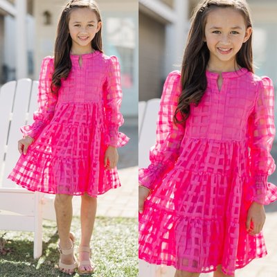 💖 Texture + color = perfection! This pink dress is just right for birthday parties, school events, and special days with mom! Just for today—get a free girls tee with $50+ orders!

$44 >> Girls: In Your Happy Place Fuchsia Pink Textured Dress

#Boutique #styles  #age7 #age8 #age9 #age10 #age11 #age12 #tween #girls #clothes #fashion #dress #skirts #little #girl #clothes
