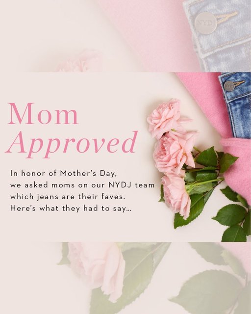 These jeans are NYDJ mom-approved! Happy Mother's Day to all the moms and mother figures. We hope you have a wonderful day, no matter who you are celebrating! 
.
.
.
.
.
#nydj #perfectfit #fitiseverything #mothersday #momapproved