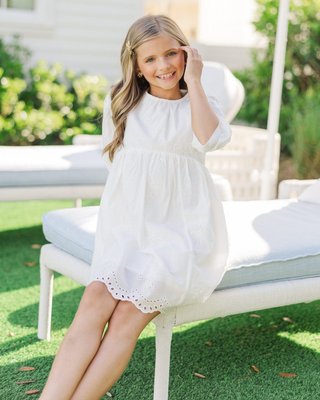 A dress that’s pure Southern charm! Ideal for summer weddings, family portraits, and sweet Sunday mornings! 🤍🌿

$46 >> Girls: Oh So Thankful White Eyelet 3/4 Sleeve Dress 

#girlsdresses #tweenclothes #tweenfashionista #southernboutique #momsoftweens #southernmoms #familyphotooutfits #MintGirlsStyle #MintGirls