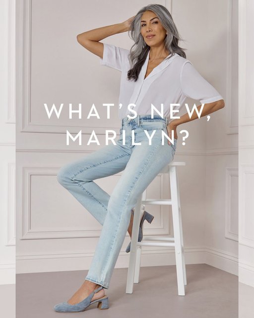 What's new with Marilyn? Here are the straight leg styles you need for warm weather, in our smoothing, shaping fan-favorite fit!
.
.
.
.
#nydj #perfectfit #marilyn #fitiseverything #summerdenim #fanfavorite #straightlegjeans