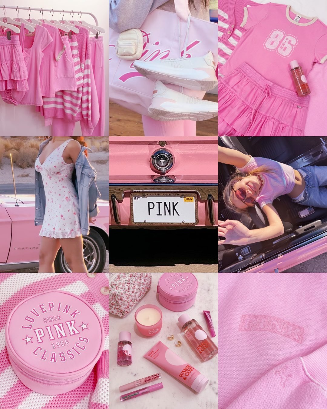 PINK: Cute Bras, Bikinis, Panties & More