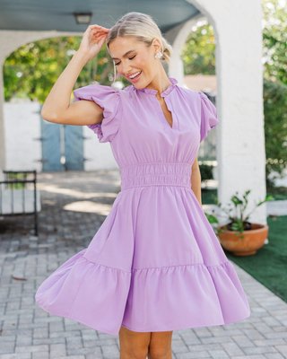 Easy, breezy, and oh-so-pretty—this textured babydoll dress is ready for any adventure!

>> Let's Get Going Lavender Dress

#shopthemint #boutique #onlineshopping #styledaily #getthelook #everydayfashion