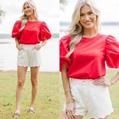 Bright, bold, and beautifully easy—this puff-sleeve blouse brings charm and comfort from morning coffee to sunset plans! ❤️✨

>> Lovely New Day Red Blouse

#shopthemint #boutique #onlineshopping #styledaily #getthelook #everydayfashion