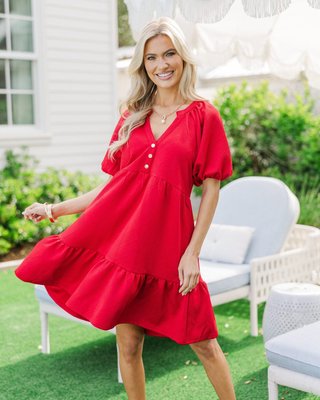 This textured dress with bubble sleeves and a tiered skirt is your summer must-have—ideal for brunch dates, beach strolls, or any sunny adventure that calls for compliments! ☀️🌴

>> The Traveler Red Textured Dress

#shopthemint #boutique #onlineshopping #styledaily #getthelook #everydayfashion
