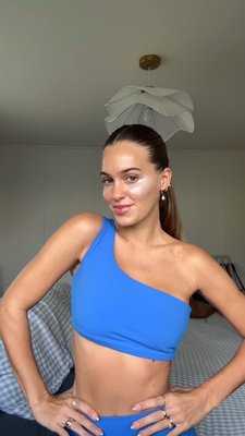 @audreylillian starts the day strong with this skincare routine powered by @peterthomasrothofficial 💦🤍 She’s loving the Mega Water Drench Hyaluronic Cloud Cream Hydrating Moisturizer, Water Drench Ice-Facial Cooling Mist, and Water Drench Hydra-Gel Eye Patches, especially for transitioning from spring to summer - Shop this lineup + more skincare goodies from the brand at the link in bio