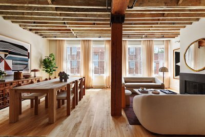 Abel Brass Round Wall Mirror 48" - image 13 of 15