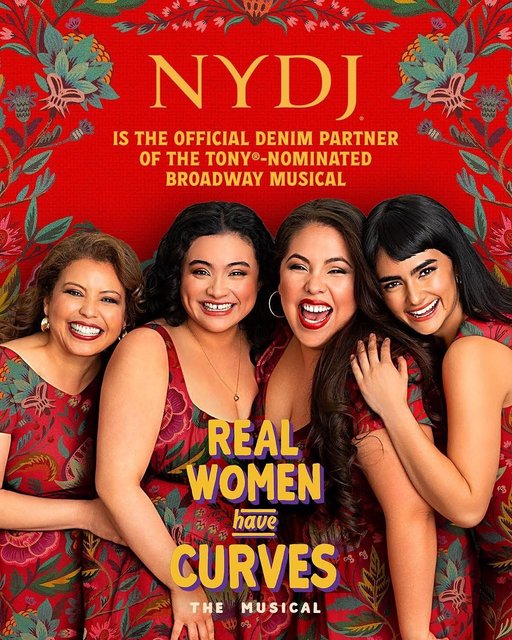 ✨ Big news! NYDJ is the official denim partner of the Tony-nominated Broadway musical, Real Women Have Curves — and we couldn’t be more thrilled! 🎭👖
Catch NYDJ making moves on stage by grabbing your tickets through the link in our bio. Can’t make it to the show? No worries — our exclusive online collection features pieces seen in the musical and favorites of the cast both on and off the stage. 💃💫

1. NYDJ is the official denim partner of @rwhcmusical!
2. Get the look: See our best-selling Marilyn on stage
3. 🎥 credit: @dianebrittsmith and @katiajacksonlifestyle enjoy a night at the theater to see the show in NYDJ!
.
.
.
#NYDJxRealWomenHaveCurves #BroadwayStyle #RealStyle #NYDJ #RealWomenWearNYDJ