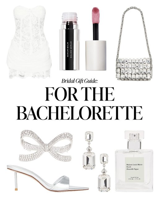 Gift guide for the bride 👰‍♀️🤍 Looking to treat yourself or spoil the bride-to-be? Swipe to see our picks for the bachelorette, honeymoon, & everything in between 💍 Tag a bride in the comments & shop the styles now at the link in bio