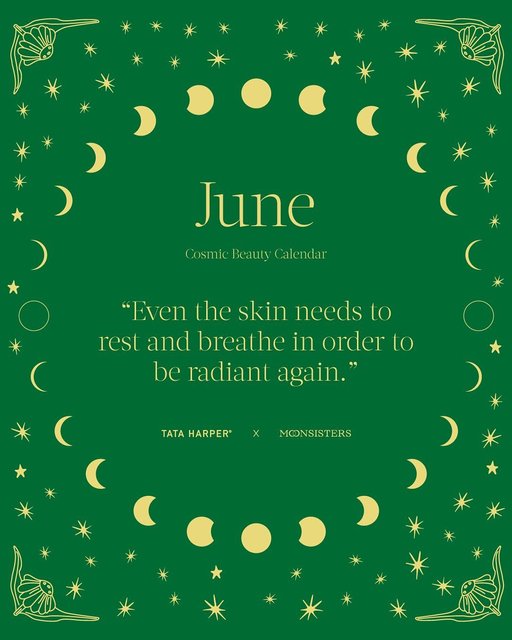 June Cosmic Beauty Calendar Checklist ✔️ @moonsisters 

Save this post to follow along and learn more about our Cosmic Beauty Rituals through the link in our bio.