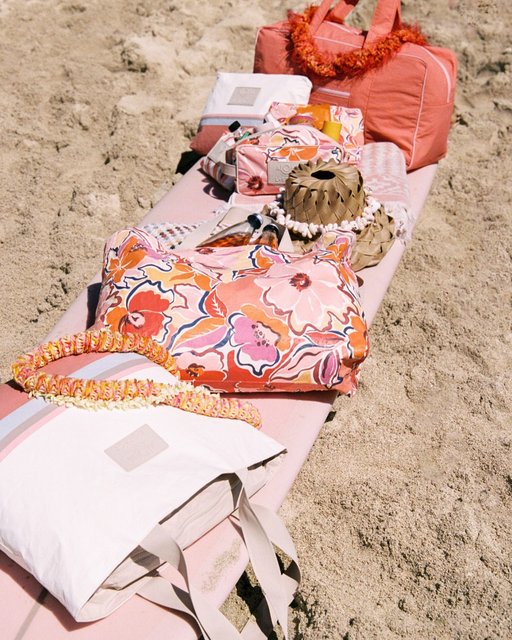 For the beach and beyond, summer’s packed and ready to go 🌴