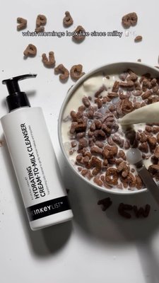 Because serving face starts in the morning 💅🥛🫧 NEW: Hydrating Cream-to-Milk Cleanser, formulated with: 

🥛 5% Rice Milk to soften & support your skin’s barrier
💦 Hyaluronic Acid to deliver instant + 24-hour hydration*

Available now at @sephora, @boots_uk and theinkeylist.com

*Tested on 34 participants over 1 week