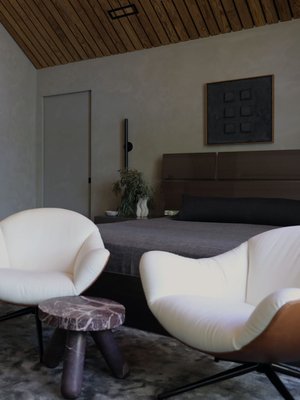 Jaxx Round Green Marble Side Table Tall - image 9 of 12