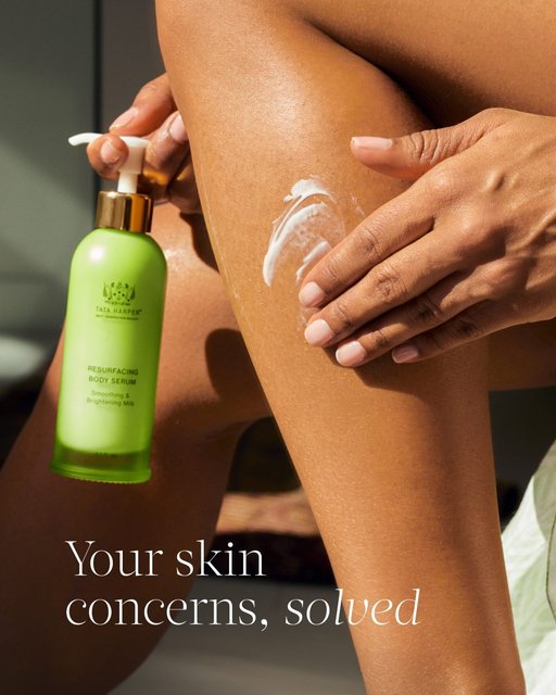 From strawberry skin to cellulite, we have you covered. Swipe to find the right body care routine for you based on your unique needs.