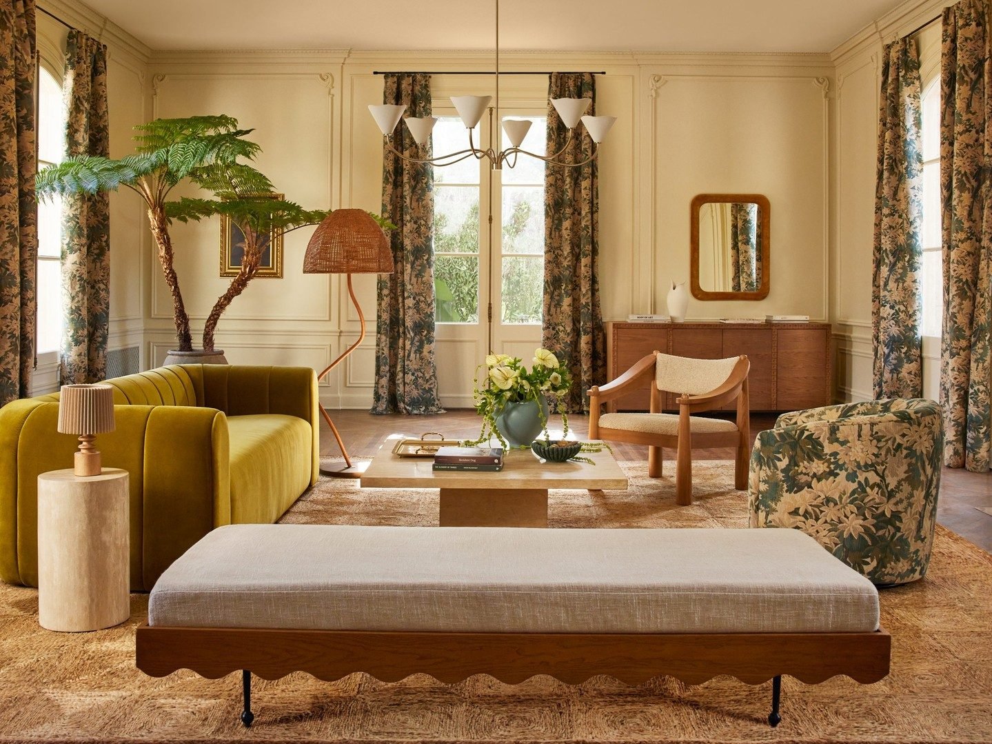 Sarah Sherman Samuel Rise Wood Framed Daybed