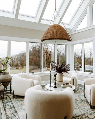 Harwich Large Woven Rattan Dome Pendant Light by Jake Arnold 40.5" - image 14 of 16