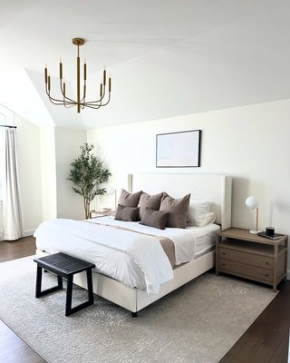 Keane 31.5" Black Solid Wood Charging Nightstand, Set of 2 - image 9 of 12