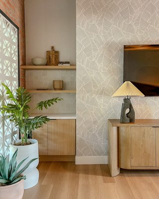 Ruins Black Ceramic Sculptural Table Lamp with Pleated Shade by Athena Calderone 20" - image 17 of 20