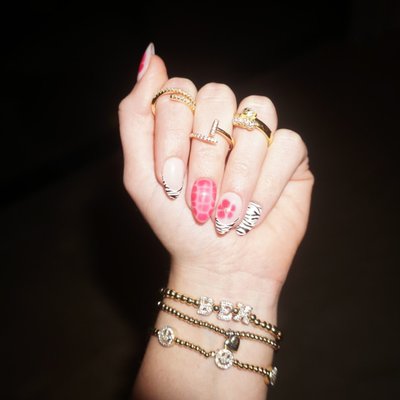 Custom Pisa Bracelet - Gold/Pavé