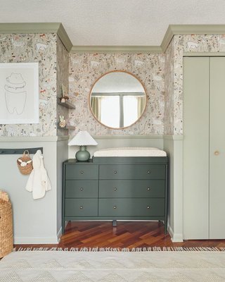 Hampshire Natural Brown Wood 2-Tier Kids Wall Shelf - image 9 of 11