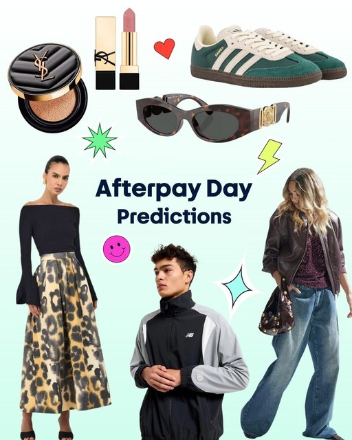 🔮✨ BIG savings ahead! Our Afterpay Day Predictions are here - get ready for the best deals from 20-23 March! Tap the link in bio to uncover the first wave of deals & keep an eye out - more offers incoming! 👀🔥

*These Afterpay Day predictions are based on previous years' sales and may differ from final offers. For confirmed promotion dates, details, and T&Cs, please check with individual retailers online or in-store.