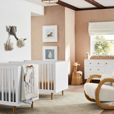 Finn 51" Sage Green Wood Wide 6-Drawer Kids Dresser + Reviews | Crate & Kids Finn 51" Sage Green Wood Wide 6-Drawer Kids Dresser + Reviews | Crate & Kids