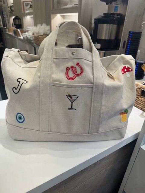 Custom Icon Tote - Natural